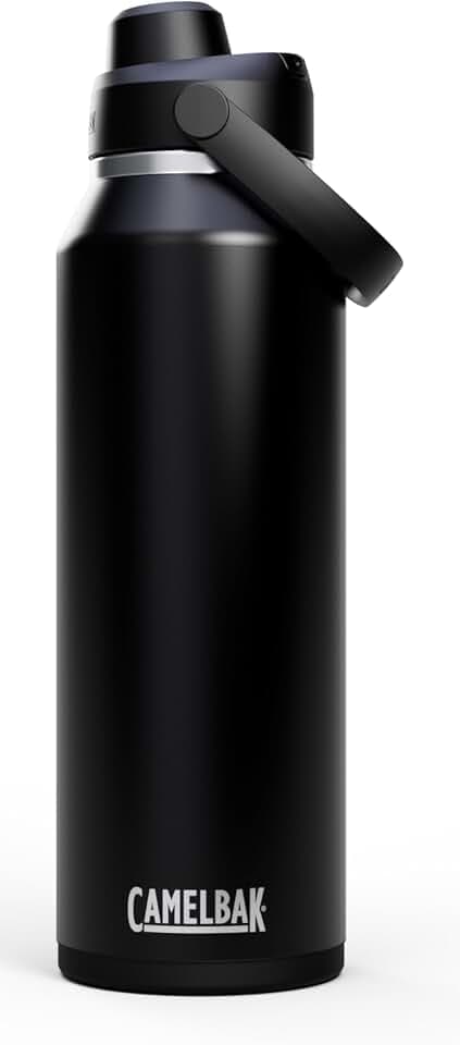 Camelbak Thrive Chug VSS 40oz Trinkflasche Sport – vakuumisolierter Edelstahl – hält lange hydratisiert – ideal für harte Tage – Black, Größe: OS