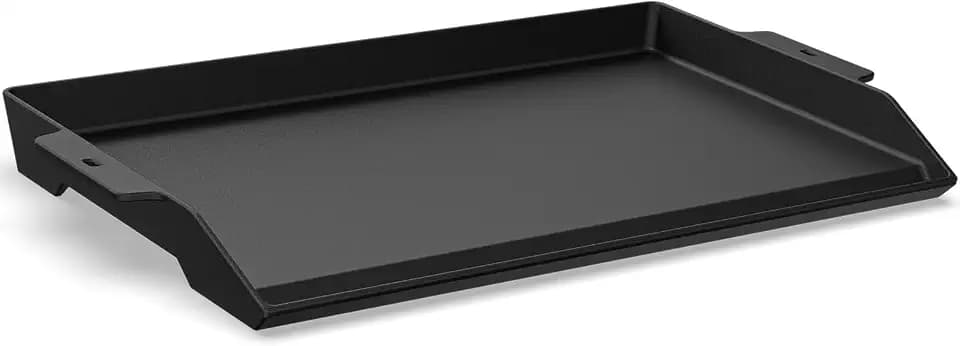 QuliMetal 23 x 16 Inch Cast Iron Griddle for Gas Grills and Stove Tops