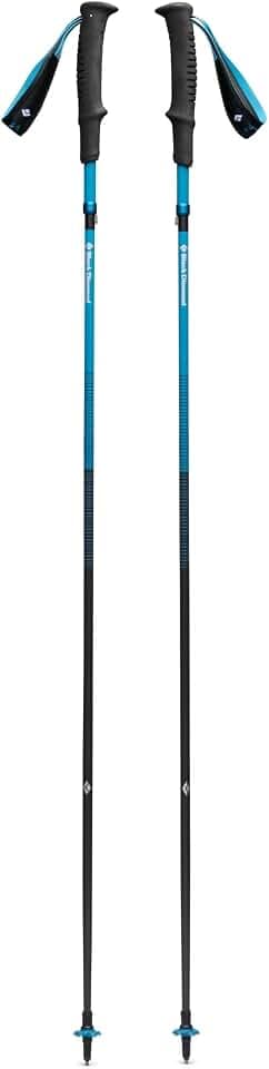 BLACK DIAMOND Distance Z Trekking Poles (Pair), Foldable Z-Pole, Hiking