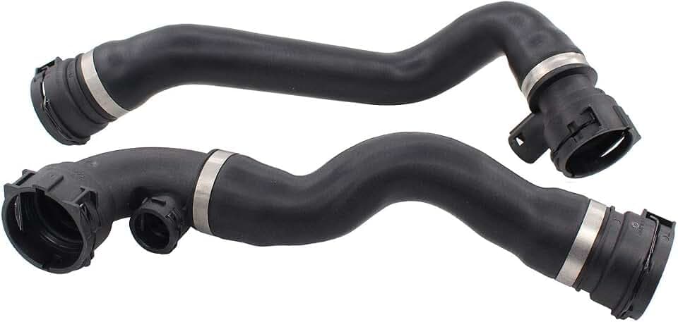 NewYall Upper and Lower Radiator Coolant Hose Kit for BMW E46