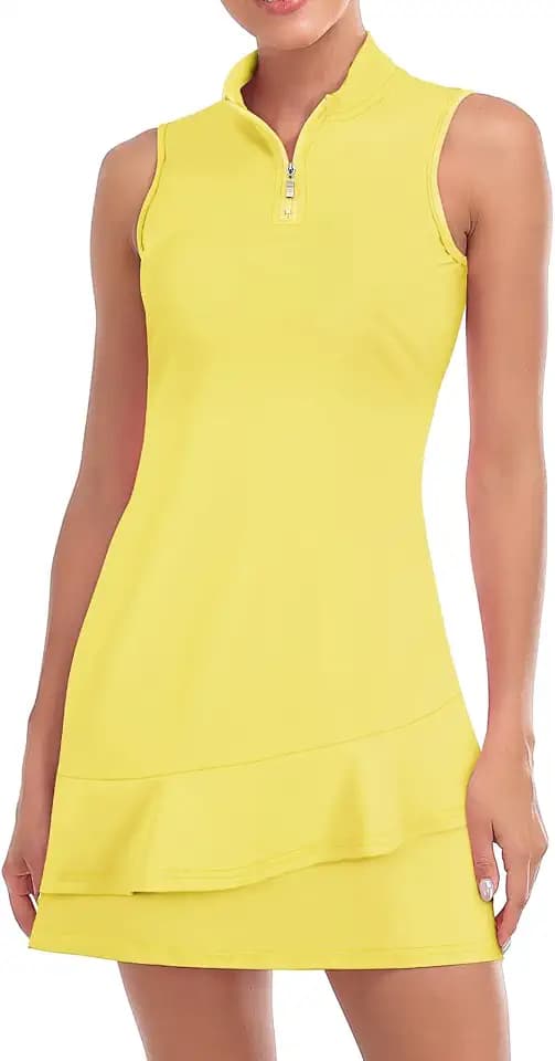 Viracy Golf Tennis Dress for Women Athletic with Shorts