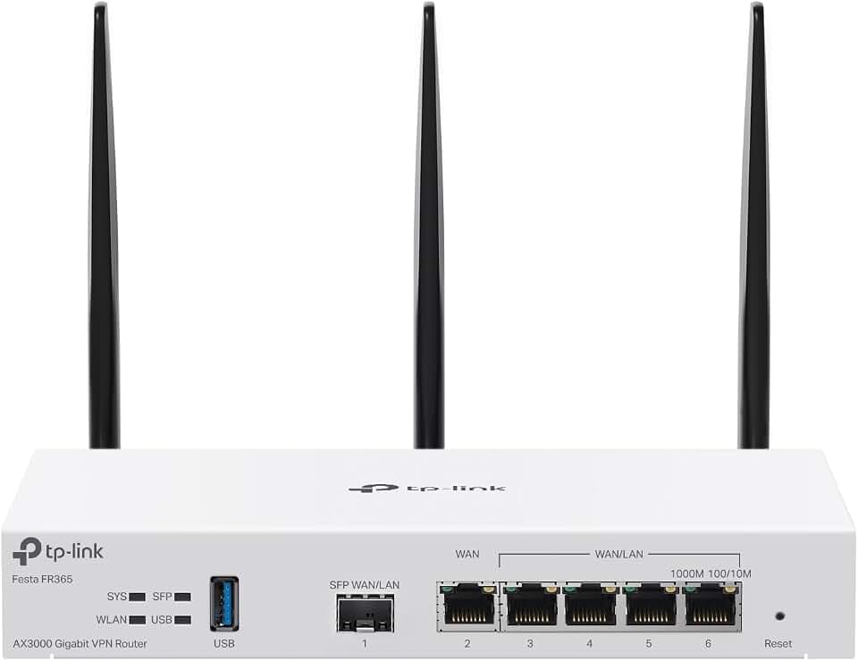 TP-Link Festa FR365, AX3000 WiFi 6 VPN Router