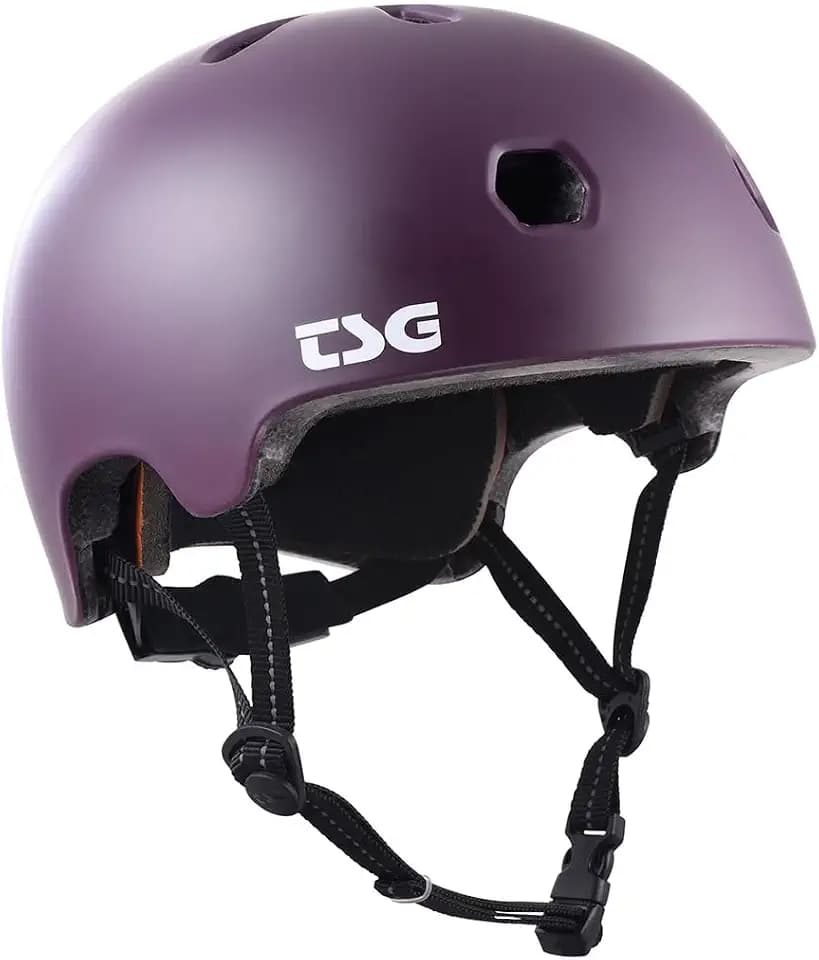 TSG Meta Skate & Bike Helmet w/Dial Fit System, Feather Weight | for Cycling, BMX, Skateboarding, Rollerblading, Roller Derby, E-Boarding, E-Skating, Longboarding, Vert, Park, Urban
