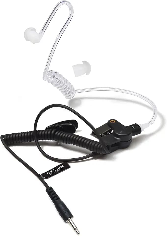 HYS 3,5-mm-Headset-Ohrhörer für Empfänger/Hörer