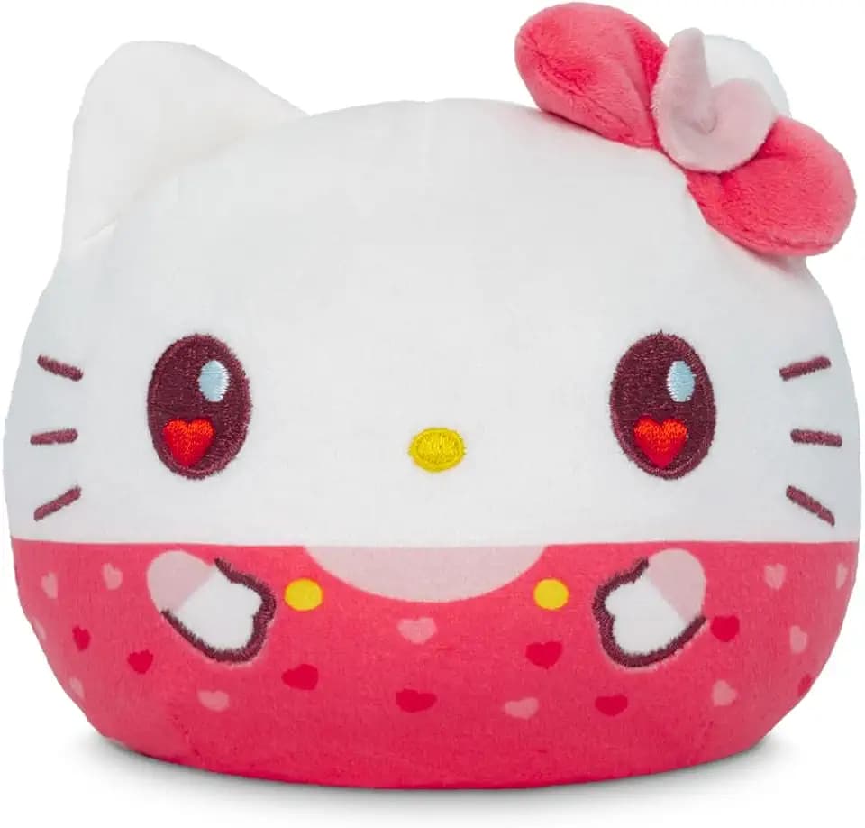 TeeTurtle Reversible Sanrio Hello Kitty Present 4 Inch Flip Plushie