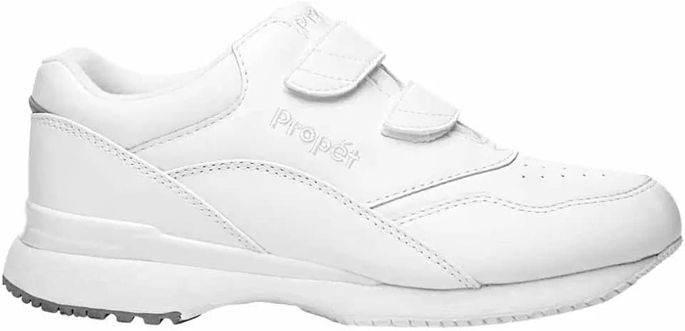 Propet Womens Tour Walker Strap Walking Walking Sneakers Shoes - Black