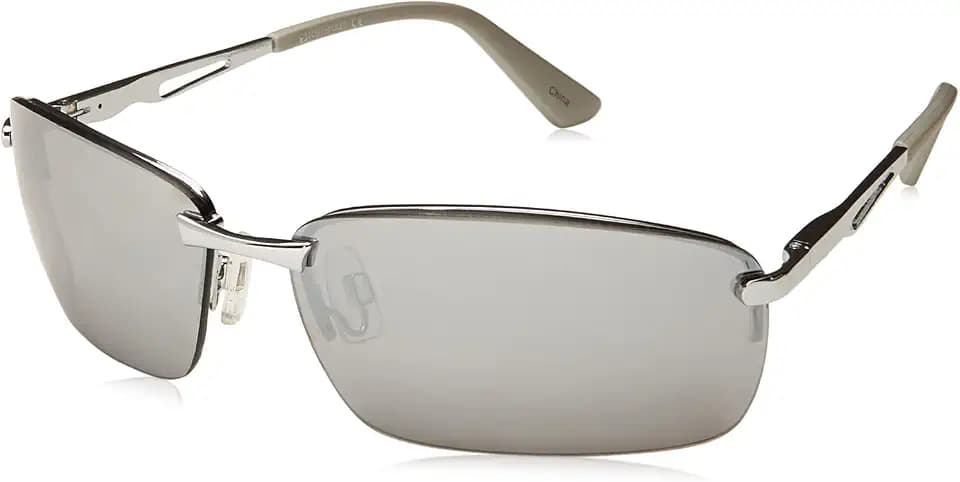 SOUTHPOLE Retro Slim Metal Rectangular Sunglasses for Men