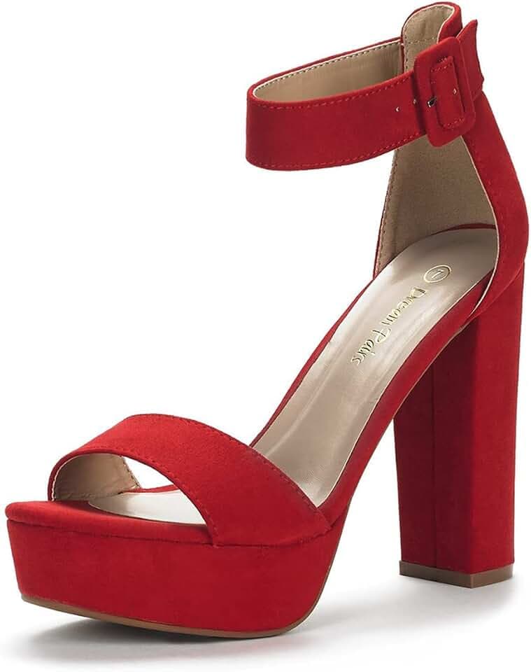 DREAM PAIRS Women's Platform High Heel Sandals