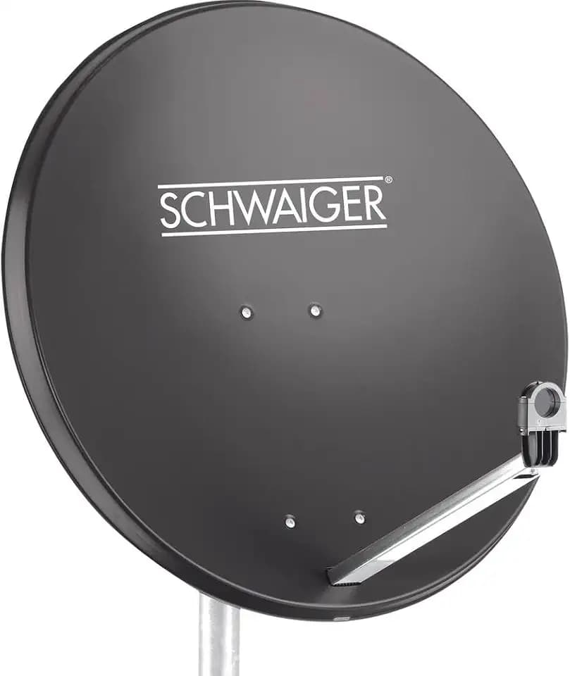Schwaiger SPI996.1 Stahl SAT-Spiegel, (Durchmesser 85 cm)