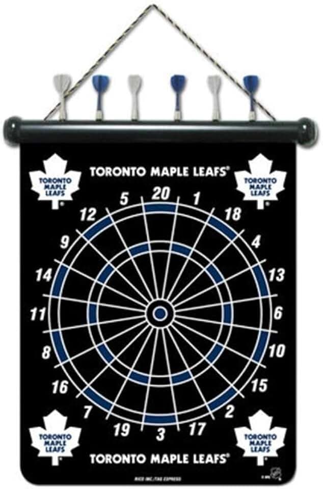 Toronto Marple Leafs NHL Magnetic Dartboard Set
