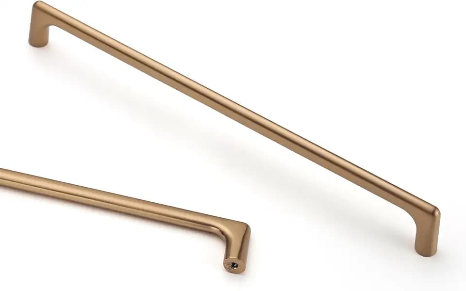 Asidrama 6 Pack 11.3 Inch(288mm) Champagne Bronze Cabinet Pulls Cabinet Handles Cupboard Handles Kitchen Cabinet Hardware for Cupboard Drawer Pulls