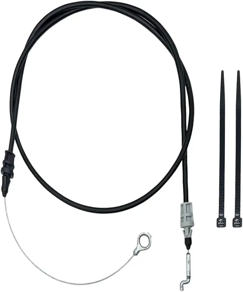 946-05077A Left Hand Transmission Brake Cable for Troy Bilt Cub Cadet Craftsman Bolens Remington Ryobi Yardman Yard Machine WHI Lawn Mower, Replaces 946-05077 946-04608 746-05077A 746-05077 746-04608