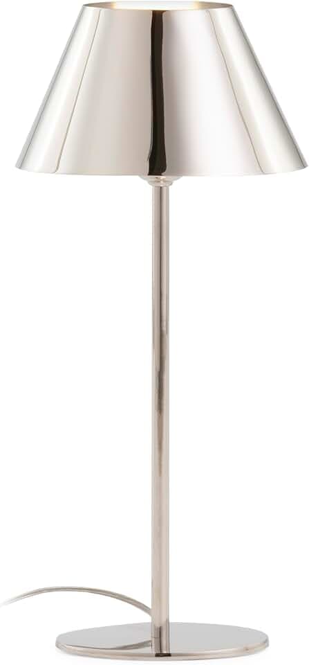 LAMPARA SOBREMESA 15X11X45 METAL NIQUEL