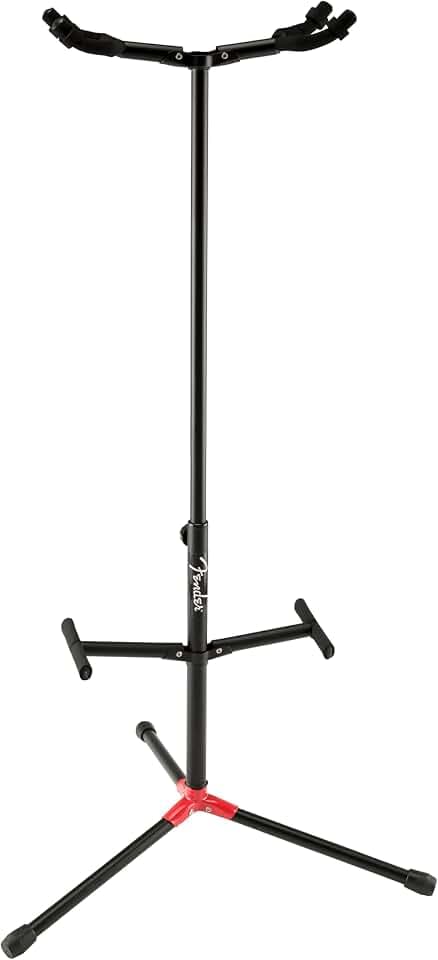 Fender Verstellbarer 2er Gitarrenständer für E-Gitarre & Bass