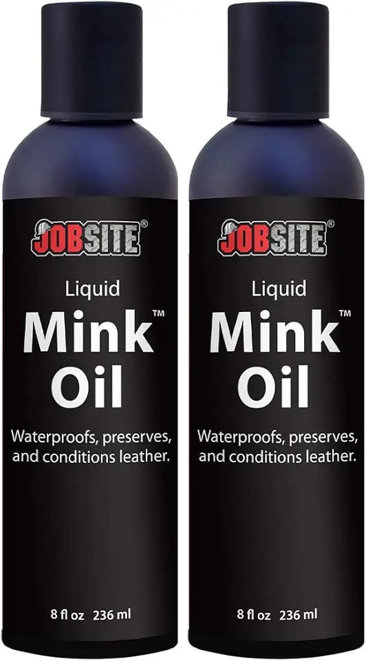 JobSite Premium Mink Oil Leather Waterproof Liquid