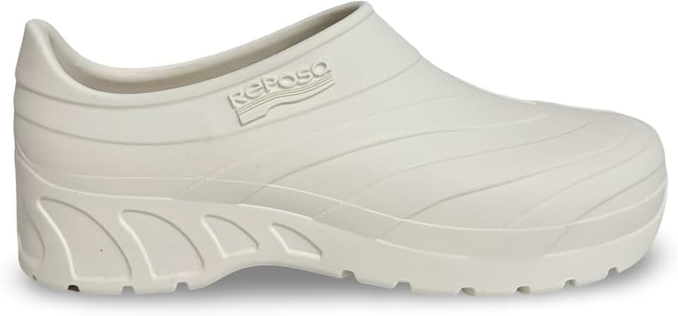 REPOSA Smart PRO - Gesundheitsschuhe für Damen und Herren aus Gummi mit Fersenverschluss und Einlegesohlen, Sanitär-Clogs für Damen und Herren, sterilisierbar und stoßfest, Bequeme und anatomische