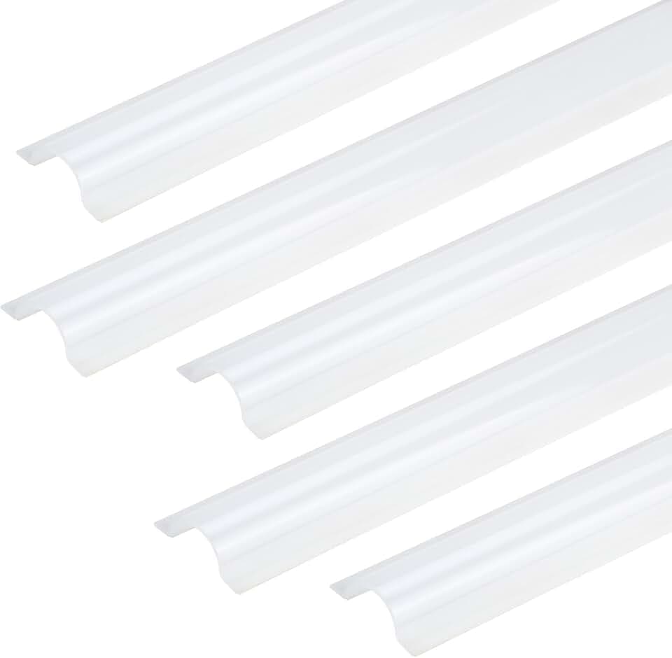 Armacost Lighting Self Adhesive LED Strip Light Diffuser 5-Pack 960061