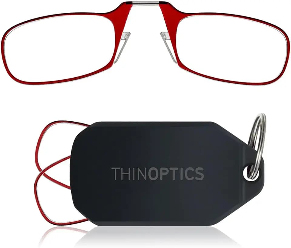 Always With You by ThinOptics Classic Keychain Reading Glasses