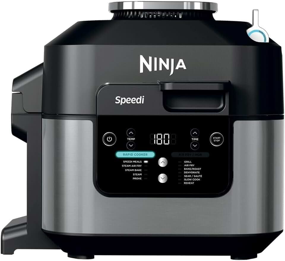 Ninja Speedi Multikocher Slow Cooker, Schwarz, ON500EU
