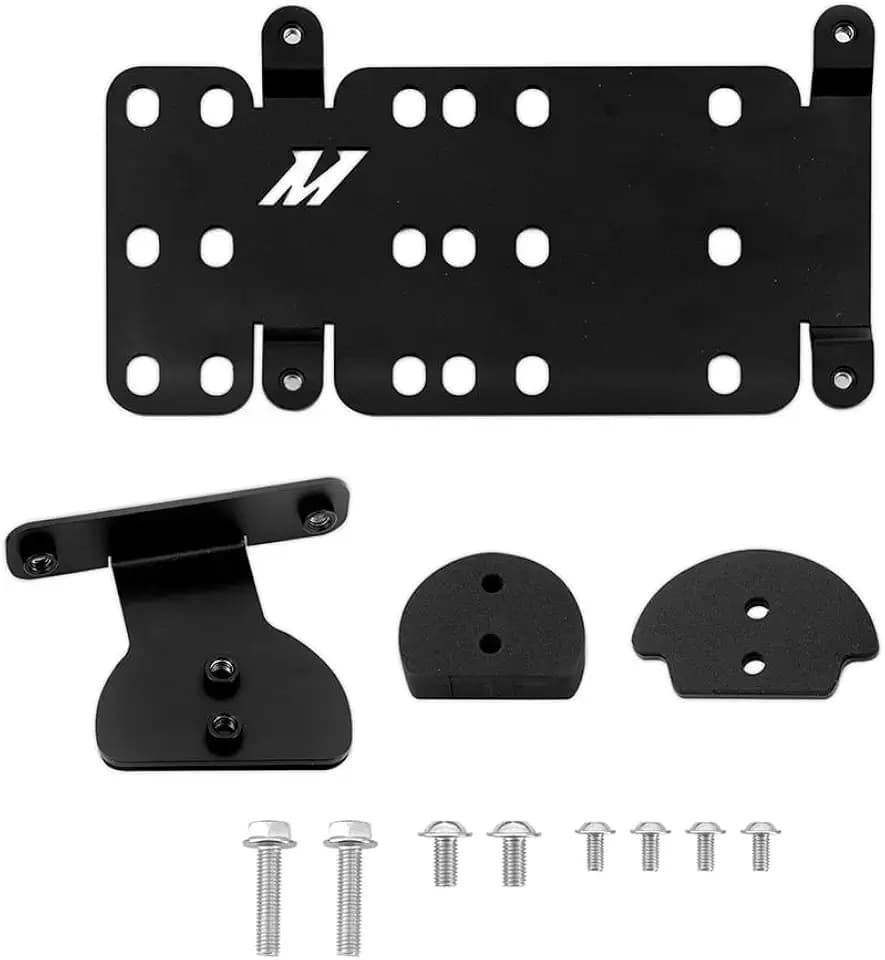 Mishimoto License Plate Relocation Kit, Compatible with Chevrolet Silverado 1500, 2022+