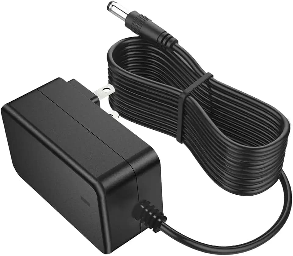 10FT 12V 3A AC Adapter 12Volt Power Supply Charger Cord 100-240V AC to DC 12 Volt 3 Amp for LED Strip Lights CCTV BT Speaker DC12V Charger 3M
