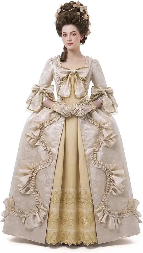 RoleplayCos Court Rococo Baroque Marie Antoinette Ball Dresses 18th Century Victorian Dress Ball Gowns Royal Women Costume