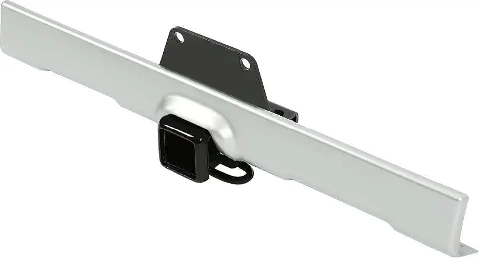 ALMULOO Trailer Hitch+Bumper Panel Kit Compatible with 2007-2014 FJ Cruiser