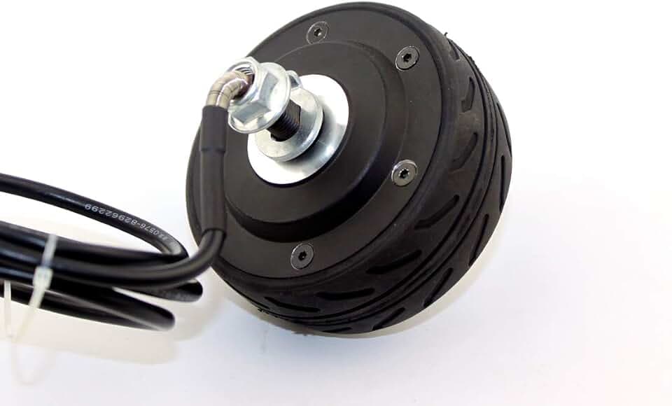 L-faster 24V/36V 200W 4 Inch Brushless Hub Motor Mini Scooter Motor Wheel 105mm Diameter Platform Gearless Motor Wheel