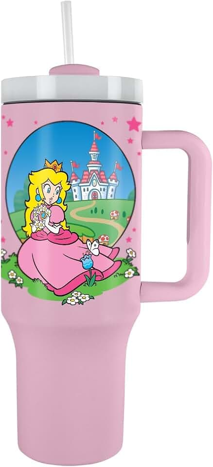 SUPER MARIO (PEACH) 40oz TUMBLER
