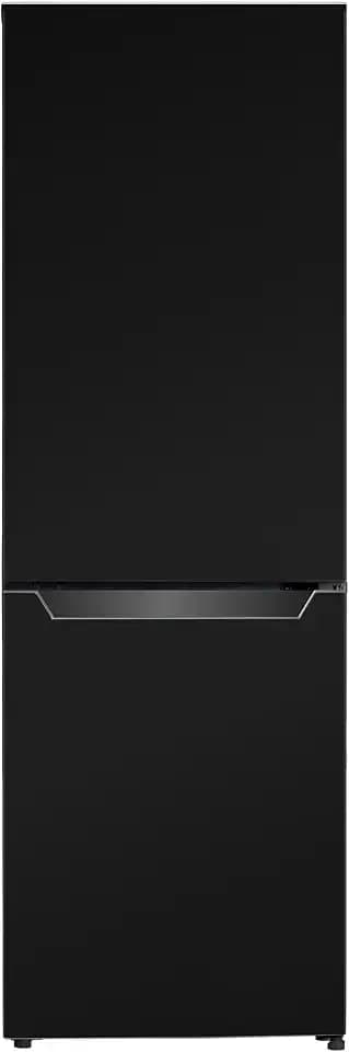 respekta Stand Kühl-Gefrierkombination / 157 L / **** Gefrierfach/Fast Cool Funktion/wechselbarer Türanschlag/LED / 144 cm hoch/C/Schwarz / KG144S-52