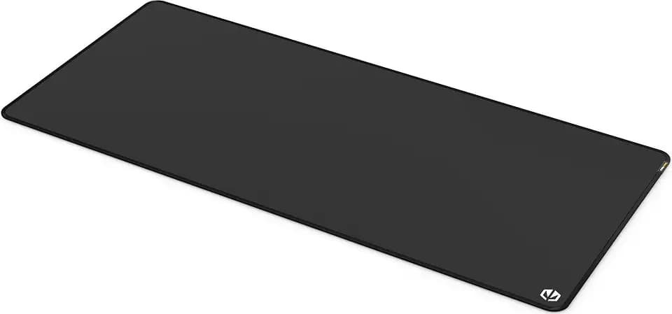 ENDORFY Cordura Speed XL Gaming-Mauspad, 900 x 400 x 3 mm, Schreibtischunterlage, Wasserabweisende Cordura-Oberfläche, rutschfeste Gummiunterseite, vernähte Kanten, Schwarz