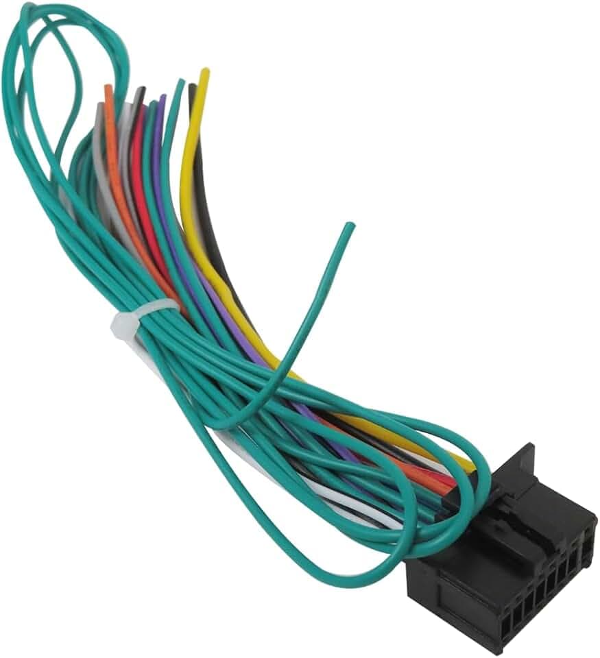 Wire Harness Replacement Fit for Pioneer DMH-241EX DMH-2600NEX DMH-2660NEX DMH-340EX DMH-341EX DMH-342EX DMH-A245BT