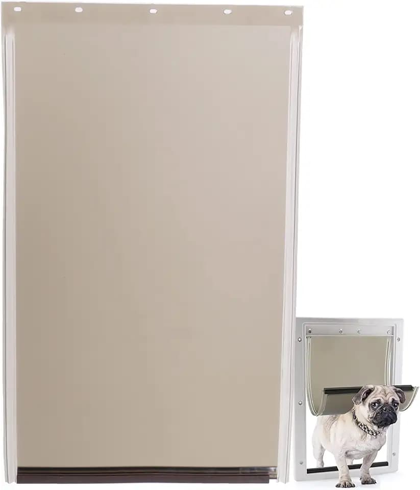 PAC11-11039 Pet Door Replacement Flaps for Dog and Cat, Doggie Replacement Flap Doors Compatible with Pet-Safes Freedom Doggie Doors, Large Size 10 1/8" X 16 7/8"