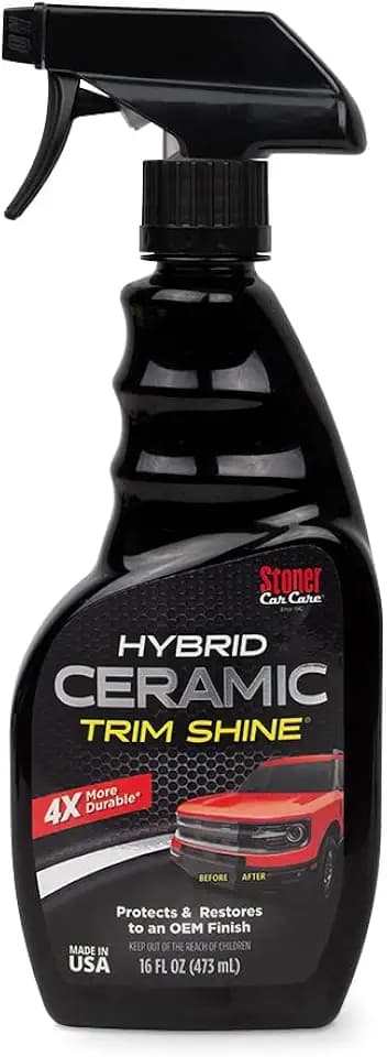 Stoner Car Care Hybrid Ceramic Trim Shine, 16 fl oz