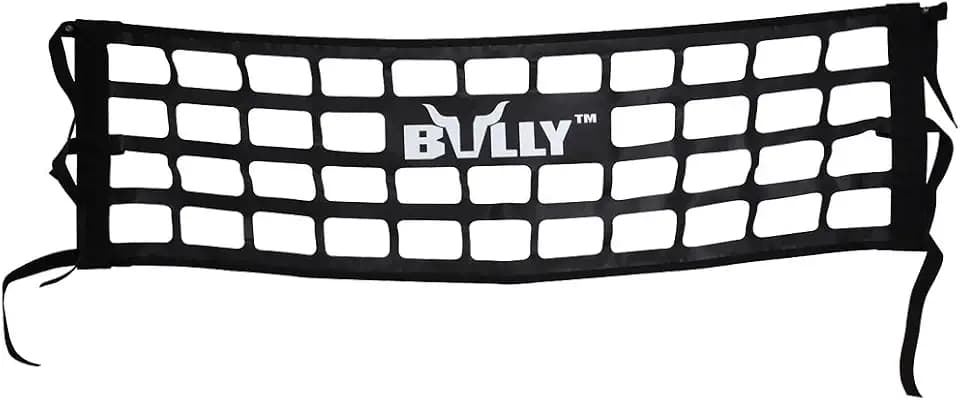 Bully TR-02WK Black Nylon Universal Fit Truck Heavy Duty Full-Size 50" x 15" Cargo Tailgate Net for Trucks from Chevy (Chevrolet), Ford, Toyota, GMC, Dodge RAM, Jeep