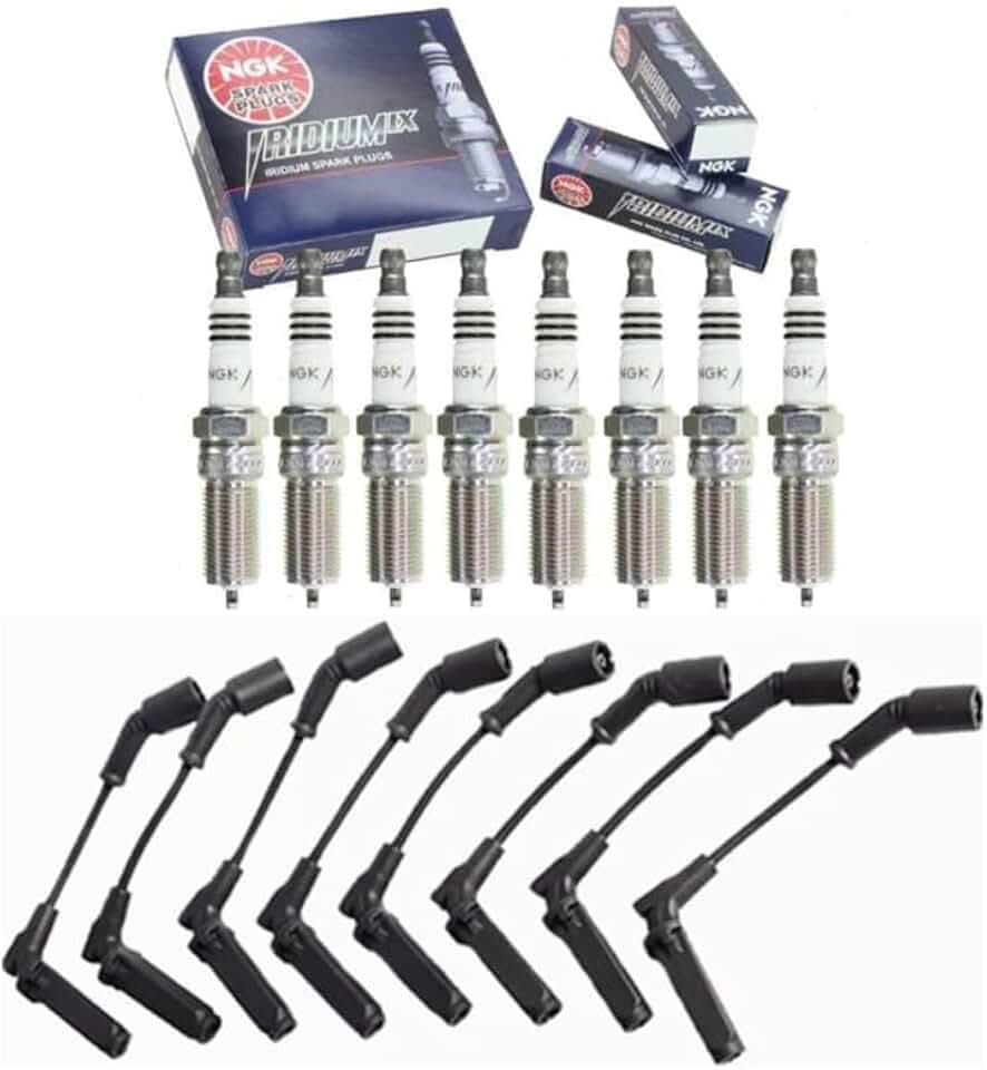 Wire With Iridium Spark Plug For NGK LS1 LS2 LS3 LS Chevrolet