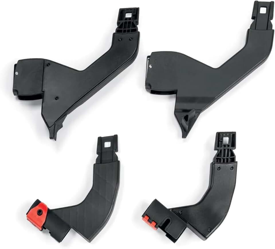 PEG Double Adapters Ypsi/Z4 - Doppeladapter für Geschwister- oder Zwillingskonfiguration - Kompatibel mit Peg Perego Ypsi und Z4 Buggys
