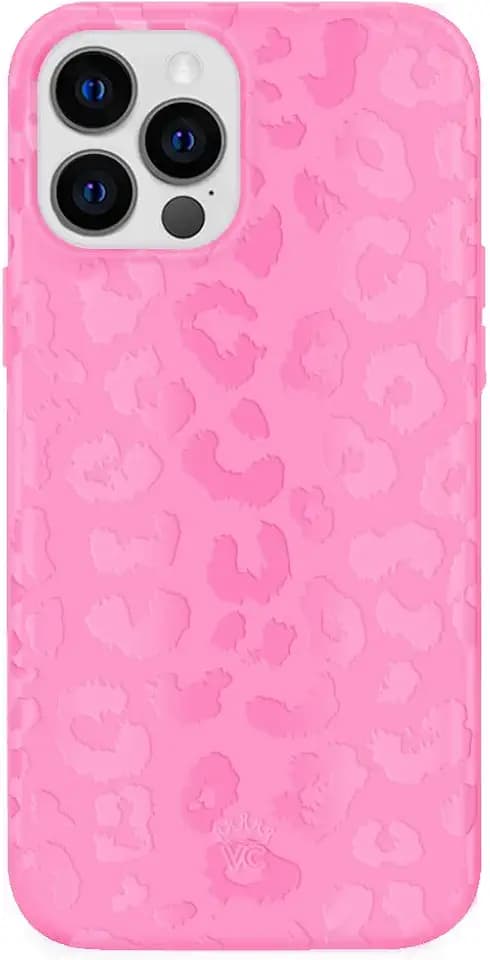 VELVET CAVIAR for iPhone 13 Pro Case - Compatible with MagSafe - 10ft Drop Tested - Hot Pink Leopard Cheetah Print