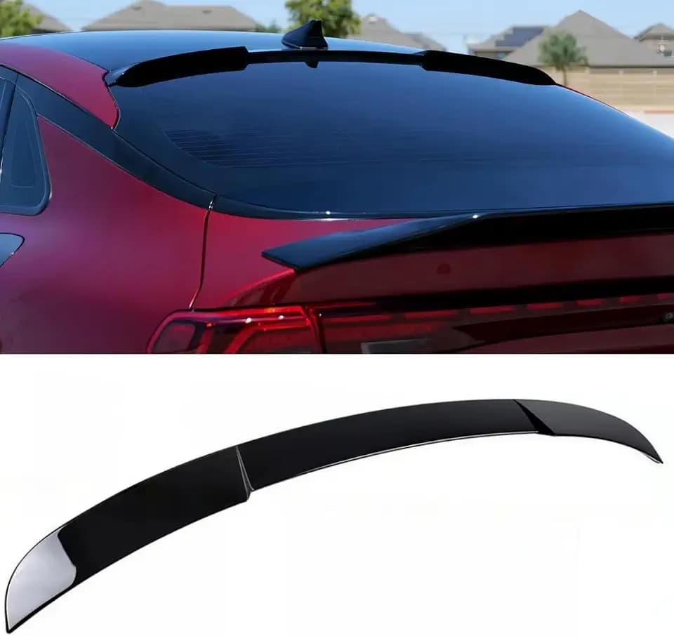 Roof Spoiler Fits 2021–2027 Kia K5 LX LXS EX GT GT-Line, Gloss Black