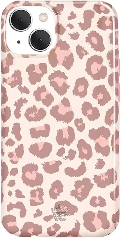 VELVET CAVIAR for iPhone 14 Plus Case - Compatible with MagSafe - 10ft Drop Tested - Blush Leopard Print