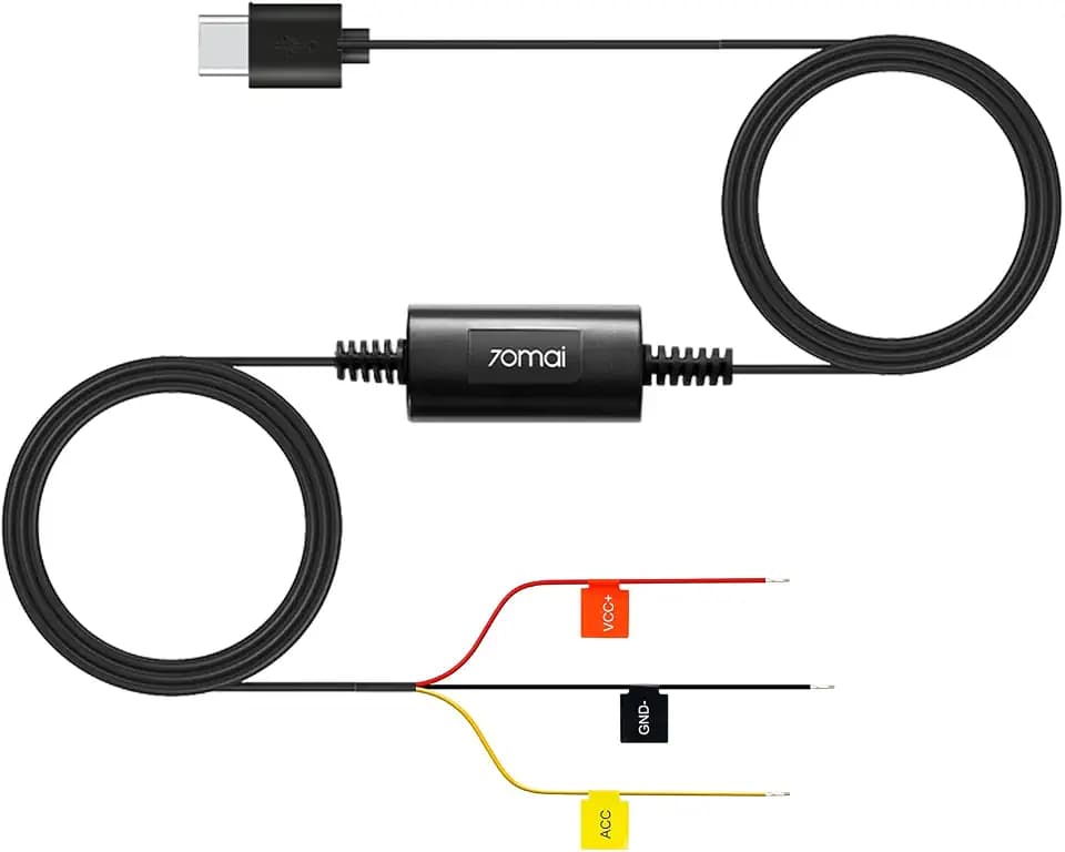 70mai Dashcam Hardwire Kit UP03 mit 24St Park Überwachung (3M, 12 V–30 V)