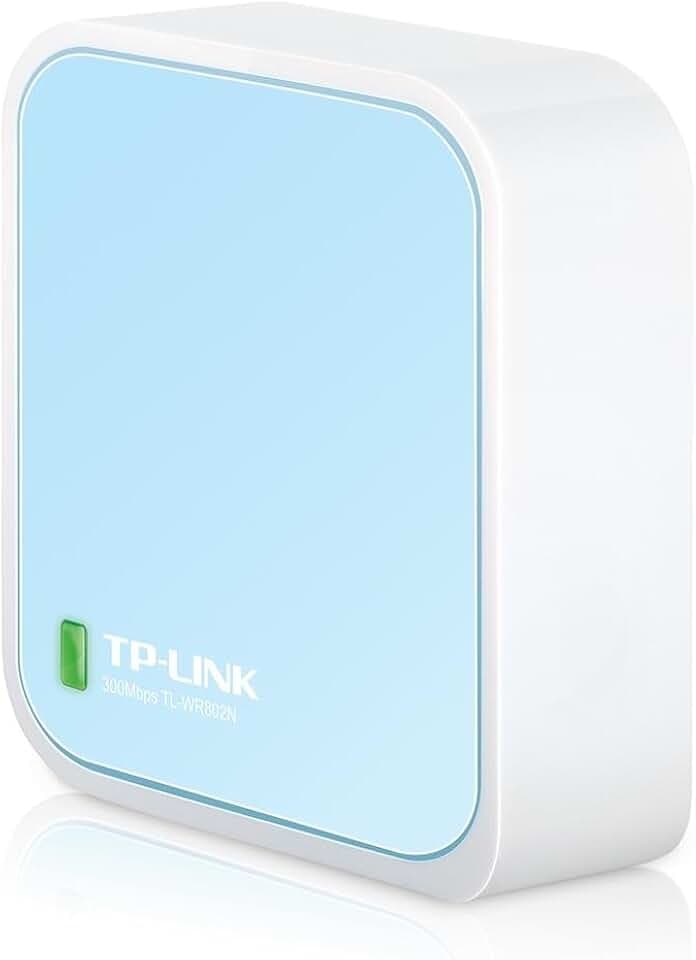 TP-Link N300 Wireless Portable Nano Travel Router, TL-WR802N