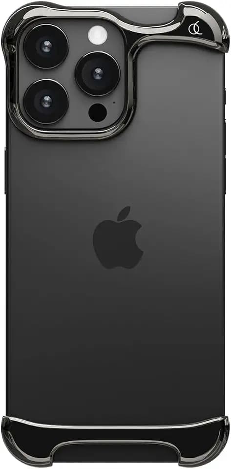 Arc Pulse Schutzhülle für iPhone 16 Pro Max – Minimalistischer Fallschutz, stoßfestes Aluminium in Luftfahrtqualität, doppellagige Stoßdämpfung, Kratzfest, aufschiebbar, leicht, 360°-Schutz