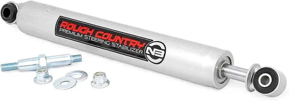 Rough Country N3 Steering Stabilizer for 2008-2016 Ford Super Duty - 8736430