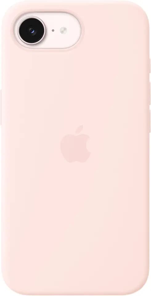 Apple iPhone 17e Silicone Case with MagSafe – Soft Pink ​​​​​​​