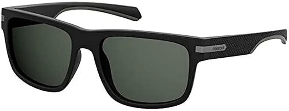 Polaroid Unisex-Erwachsene PLD 2066/S Sonnenbrille, Schwarz (MTT Black), 56