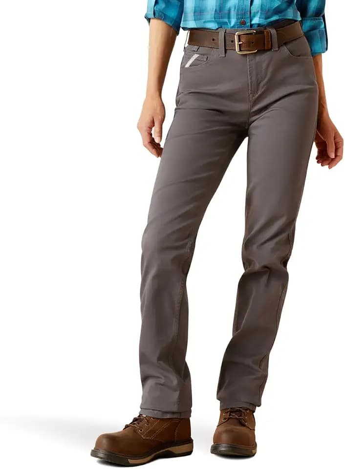 Ariat Women's Rebar Perfect Rise Made Tough Straight Pant