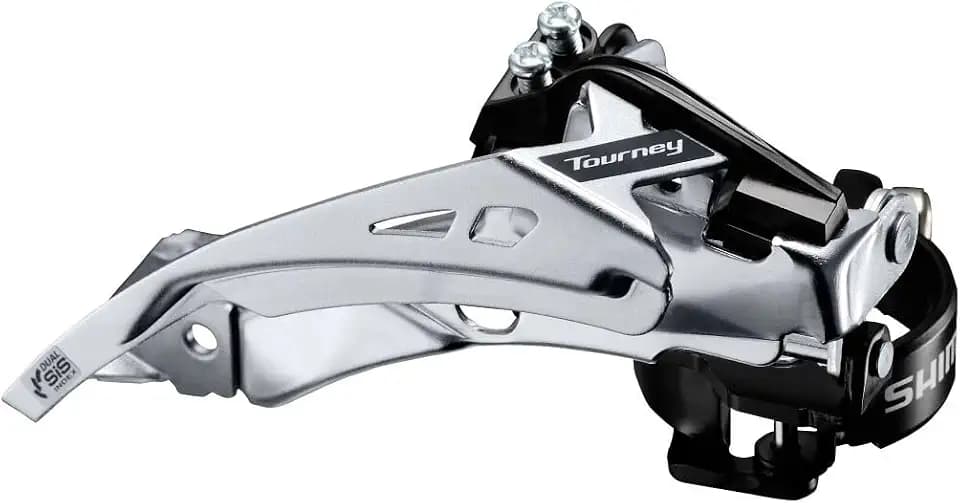 SHIMANO Tourney FD-TY700 Umwerfer, Silver/Black, One Size