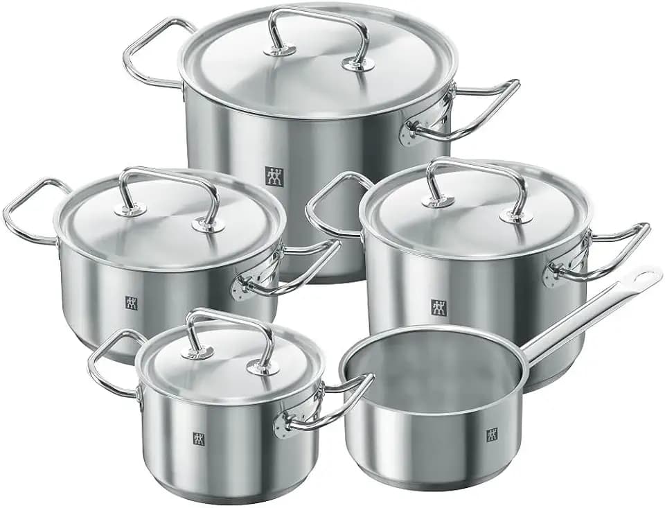 ZWILLING Twin Classic Kochtopf-Set 5-teilig, Induktion, Edelstahl