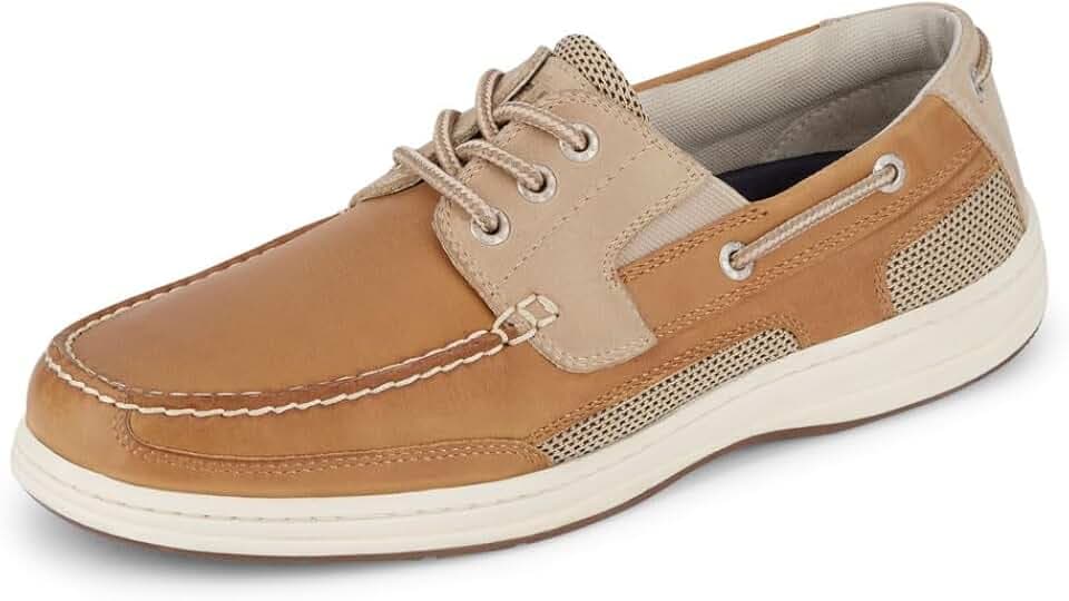 DOCKERS Mens Beacon Leather Boat Shoe Stain Defender